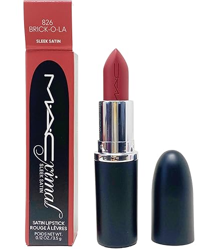 Amazon.com : MAC Ximal Sleek Satin Lipstick - 834 Creme In Your